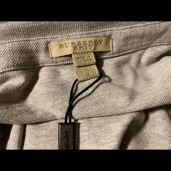 BURBERRY Cotton Polo Shirt - Picture 3 of 3